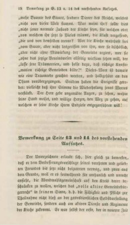 18-21 Bemerkung zu Seite 13 und 14 des vorstehenden Aufsatzes