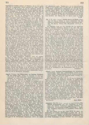 212 [Rezension] Wilpert, Joseph, Nochmals Principienfragen der christlichen Archäologie
