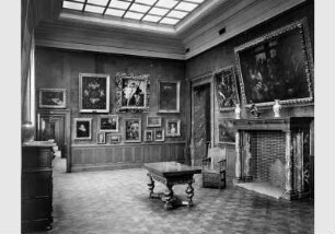 Aufstellung der Gemäldegalerie und der Skulpturensammlung im Kaiser-Friedrich-Museum, Raum 62, Flämische Gemälde des 17. Jhd.