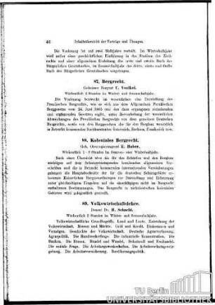 X. Rechts- und Staatswissenschaften