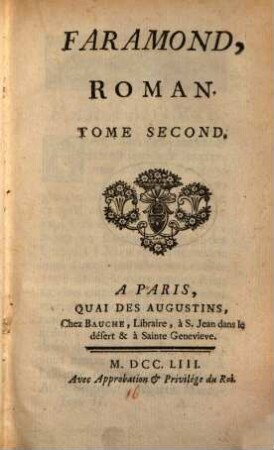 Faramond : Roman, 2