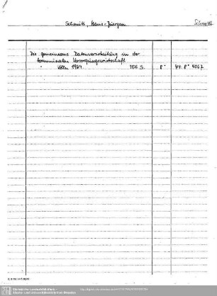 Schmidt, Hans-Juergen