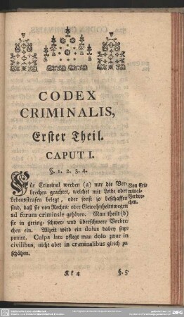 Codex Criminalis