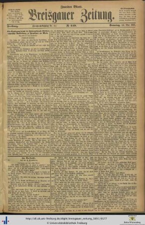 24.05.1891 (Zweites Blatt)