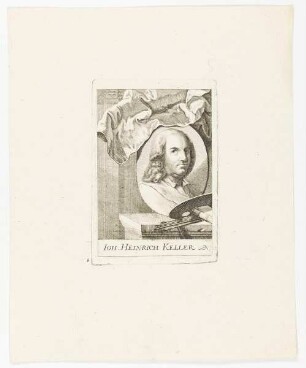 Bildnis des Ioh. Heinrich Keller