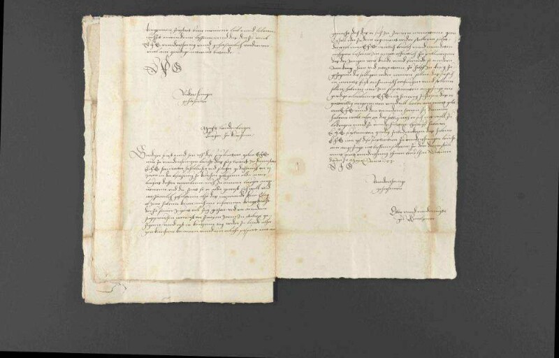 Kabinettsakten verschiedenen Inhalts, Jahrgang 1553.