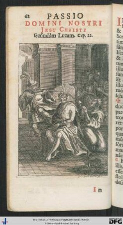 Passio Domini Nostri Jesu Christi secundum Lucam Cap. 22.