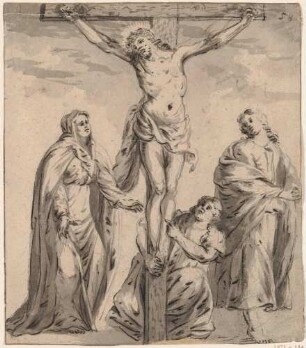 Serie aus dem "Leben Christi" (58) (Christus am Kreuze)
