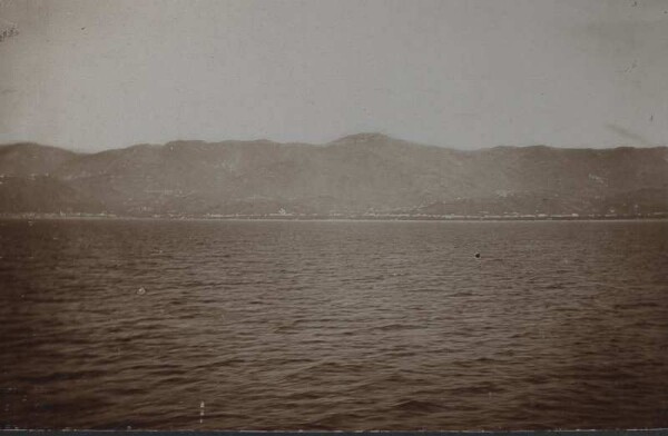 Sicilian coast immediately south of Messina.