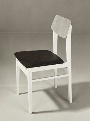 Stuhl mit gepolsterter Sitzfläche (Modell B 1)