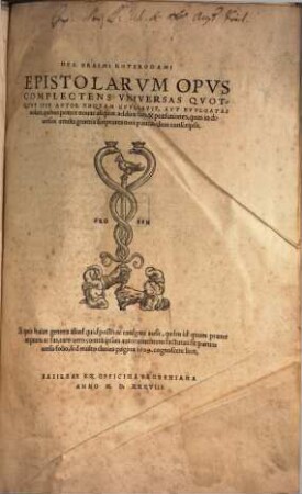 Epistolarum Opus
