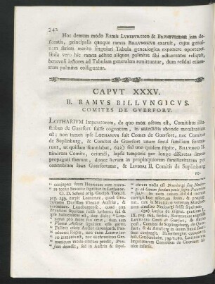Caput XXXV. II. Ramus Billungicus. Comites De Guerfort