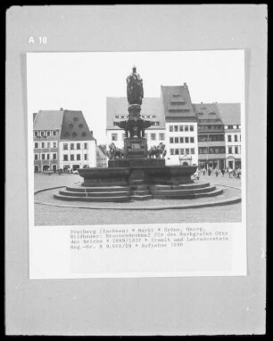 Brunnendenkmal für den Markgrafen Otto der Reiche