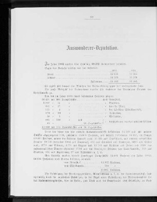 Auswanderer-Deputation.