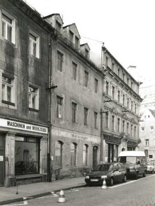 Meißen-Altstadt, Theaterplatz 6/7. Wohnhäuser (1751/1800 und um 1885)