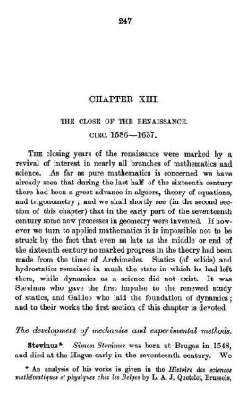 Chapter XIII. The Close of the Renaissance. 1586 - 1637.