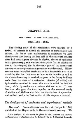 Chapter XIII. The Close of the Renaissance. 1586 - 1637.