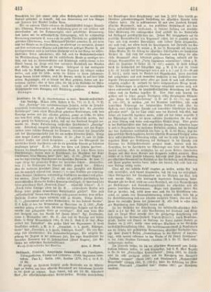 413-414 [Rezension] Delitzsch, Friedrich, Assyrische Grammatik
