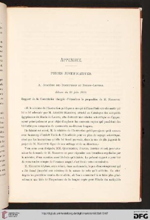 A: Académie des Inscriptions et Belles-Lettres