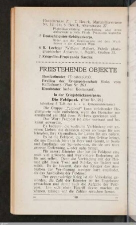 Freistehende Objekte