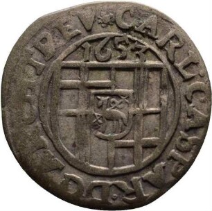 Münze, Petermännchen, 1653