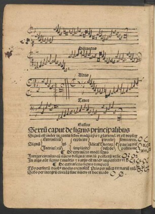 Sextum caput de signis principalibus