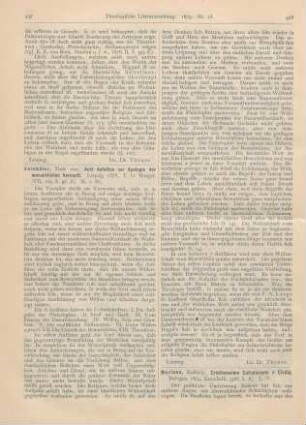 428-433 [Rezension] Mariano, Raffaele, Cristianesimo Cattolicismo e Civiltà