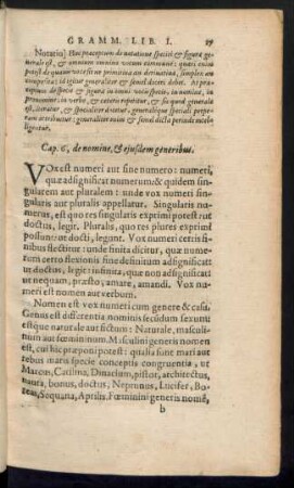 Cap. 6, de nomine ...