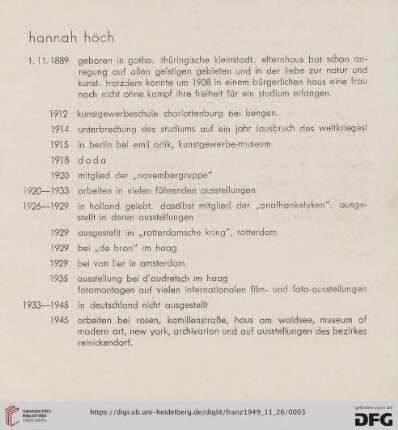 hannah höch