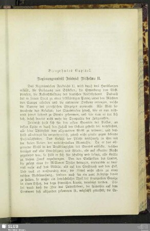 Vierzehntes Capitel. Regierungsantritt Friedrich Wilhelms II.