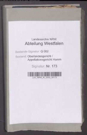 Adliges Gut Overdyck, Bd. 1