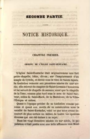 Notice descriptive et historique sur l'église et la paroisse Saint-Eustache de Paris : (Gaudreau.), 2