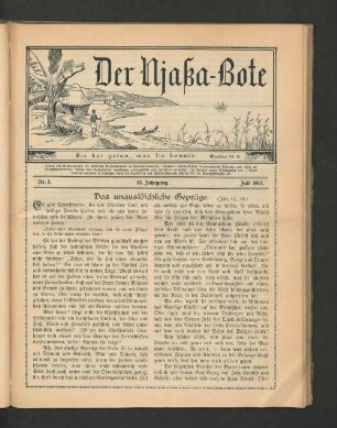 Nr. 3. 13. Jahrgang. Juli 1917