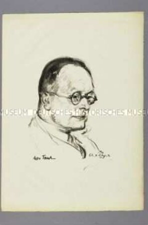 Bildnis des Architekten Max Taut