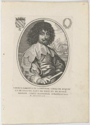Bildnis des Carolvs Albertvs de Longveval de Bvqvoy