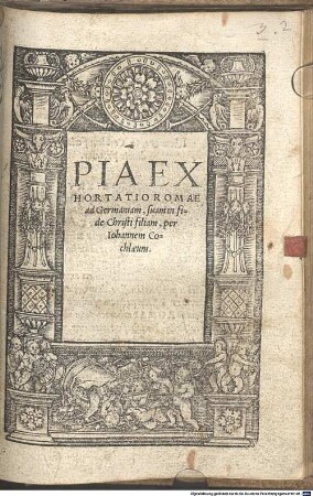 Pia Exhortatio Romae ad Germaniam