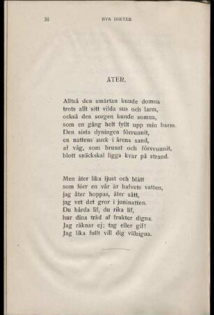Åter.
