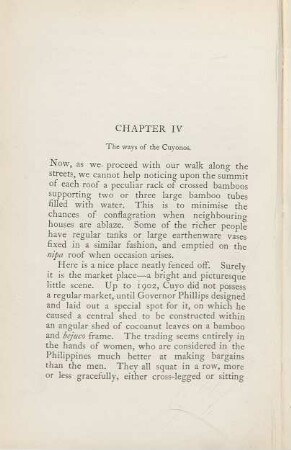 Chapter IV. The way of the Cuyonos