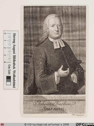 Bildnis Johann Joachim Spalding