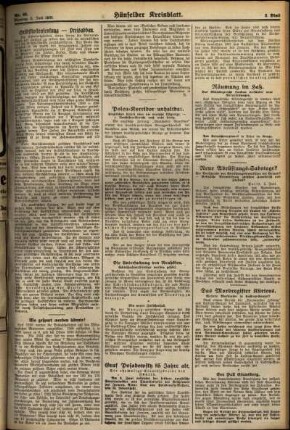 Zweite Ausgabe vom Dienstag, den 03. Juni 1930.