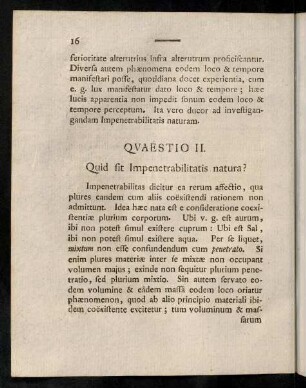 16-40, Qvaestio II. - XII.