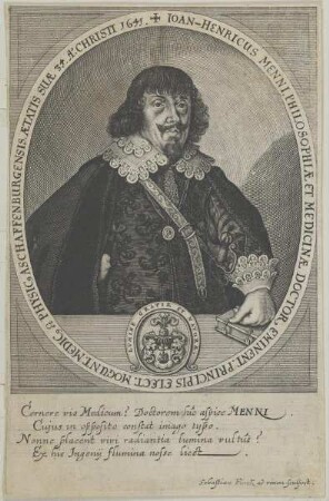 Bildnis des Ioan-Henricus Menni