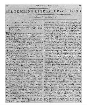 Mursinna, C. L.: Neue medicinisch-chirurgische Beobachtungen. Berlin: Himburg 1796