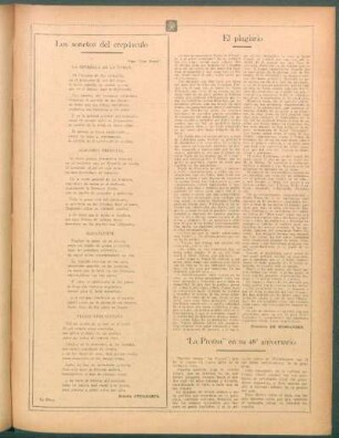 "La Prensa" en su 48° aniversario
