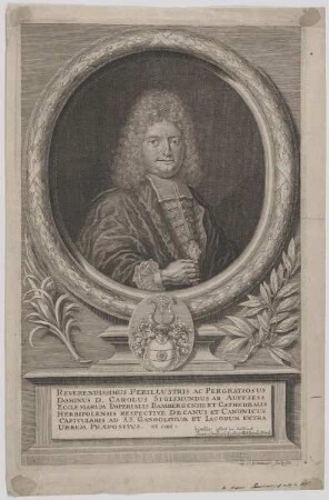 Bildnis des Carolus Sigismundus ab Auffsess
