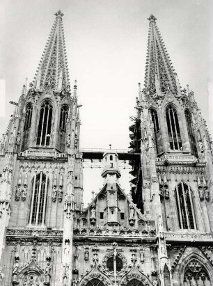 Die Domtürme von Regensburg
