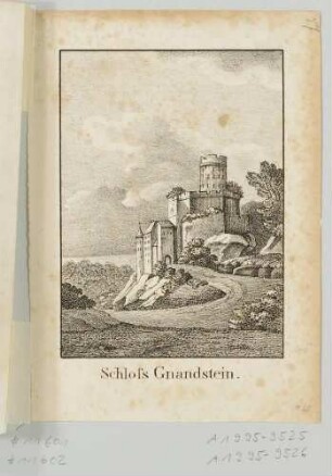 Die Burg Gnandstein (Kohren-Sahlis-Gnandstein) südlich von Frohburg