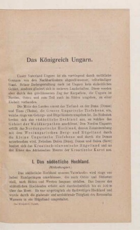Das Königreich Ungarn