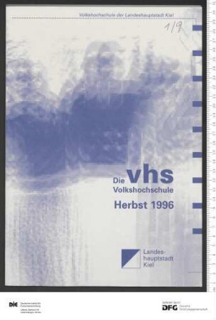 Programm 1. Semester 1996/1997