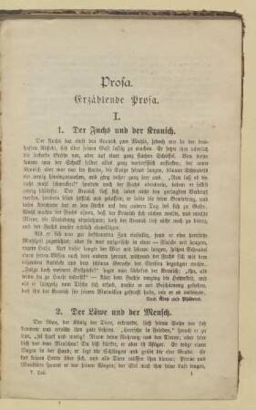 Erzählende Prosa